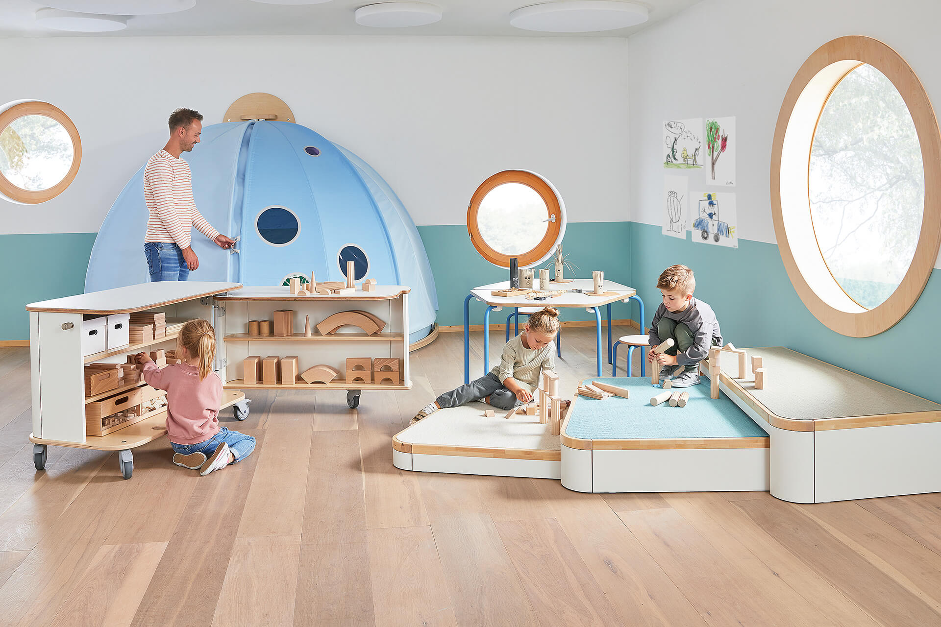 Spielräume in Kita, Kindergarten & Co. » HABA Pro